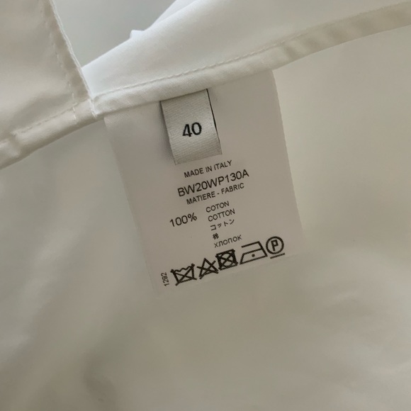 NWT Givenchy Belted Shirt Dress Size 40 $1390.00 - Picture 7 of 8